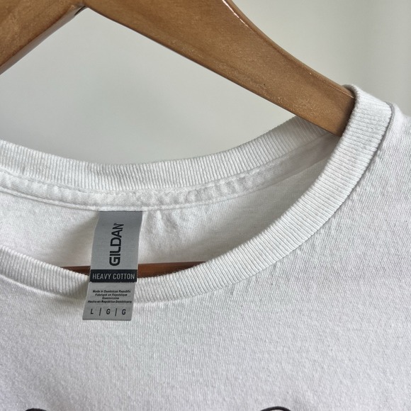 Vintage UT Tennessee Volunteers White Tee Women's Sz Large VOLS T Shirt - Picture 3 of 5